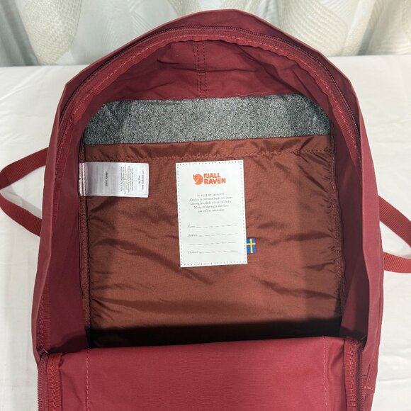 Fjällräven Kånken Classic Backpack - Ox Red - Durable School & Travel Bag